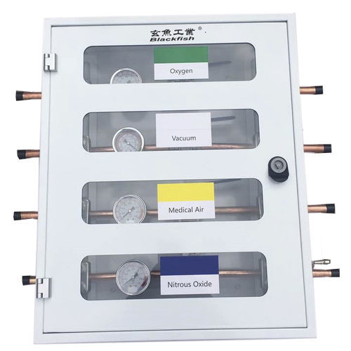 Válvula de gases médicos - BF-AVSU - BLACKFISH INDUSTRIES (SHANGHAI) CO.,LTD - de latón