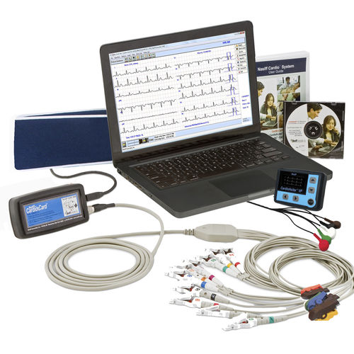 Electrocardiógrafo para diagnóstico en reposo - CardioSuite™  - Nasiff Associates - para prueba de esfuerzo / 12 canales / 3 canales