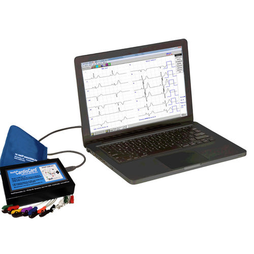 Monitor de constantes vitales portátil - CardioVitals™ - Nasiff Associates - de mesa / TEMP / ECG