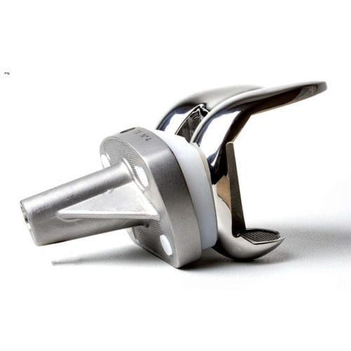 Prótesis de rodilla tricompartimental - OMICRON® 2 - IMECO - de platillo fijo / cementada