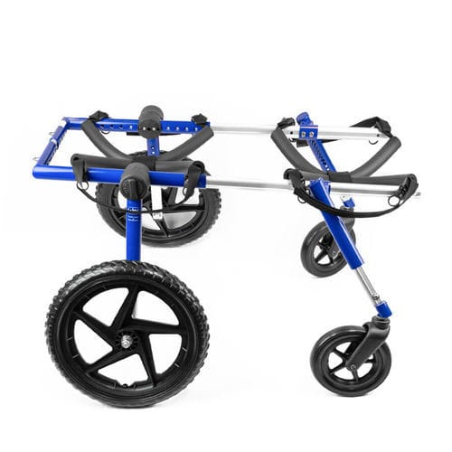 Silla de ruedas veterinaria para perros - Walkin’ Wheels Full Support/4-Wheel LARGE - Walkin' Pets