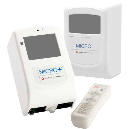 Láser de alineación del paciente para escáner de rayos X - MICRO™, MICRO+™ - Sun Nuclear - para radioterapia / verde / rojo