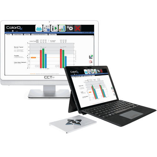Aplicación para iOS de diagnóstico - ColorDx® CCT HD® - Konan Medical USA - de prueba / para oftalmología / para tablet PC