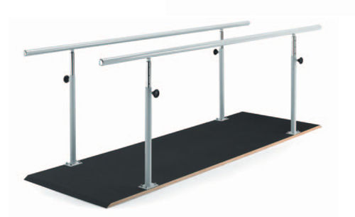 Barras paralelas de rehabilitación de altura regulable - RE5010 - Orla Equipamientos Clínicos - de base fija