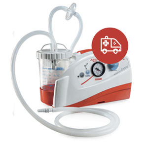 Aspirador quirúrgico con batería - Askir 118 basic - CA-MI - portátil