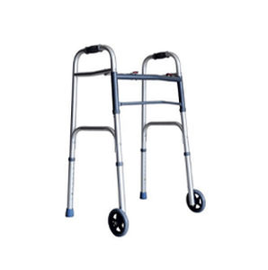 Andador con ruedas con 2 ruedas - HC0511LG-5 - CA-MI - marco de aluminio / plegable / de altura regulable