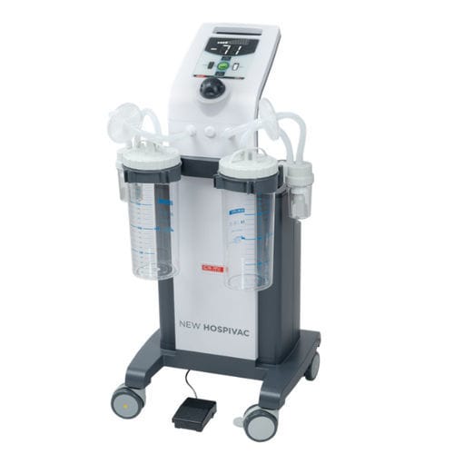 Aspirador quirúrgico con batería - HOSPIVAC RESTYLED - CA-MI - para cirugía dental / para neurocirugía / para cirugía ginecológica
