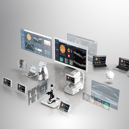 Software de análisis - HIIS-1 - Huvitz - de gestión / de diagnóstico / de medición