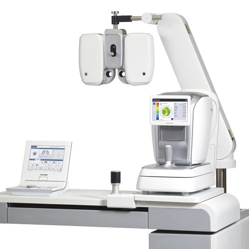 Unidad de refracción - HRT-7000 - Huvitz - con sillón / con monitor / modular