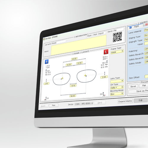 Software de gestión de datos - HERA - Huvitz - de adquisición / de importación / médico