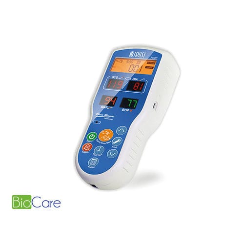 Tensiómetro electrónico automática - vTrust 701DH - BioCARE Corporation - con manguito para adulto