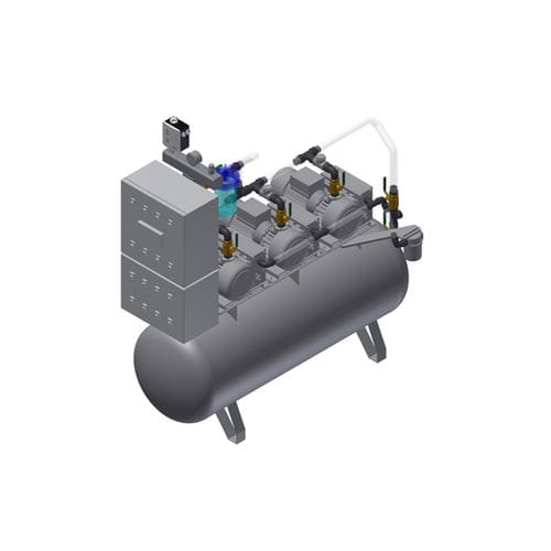 Bomba de vacío médica - MEDEVICE 3×28 PBO - Bgs General Srl - de paletas / lubricada