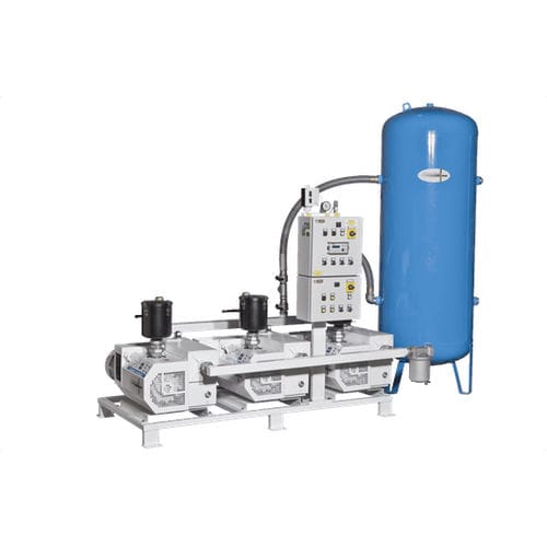 Bomba de vacío médica - MEDEVICE 3×340 PBO - Bgs General Srl - manual / de paletas / lubricada