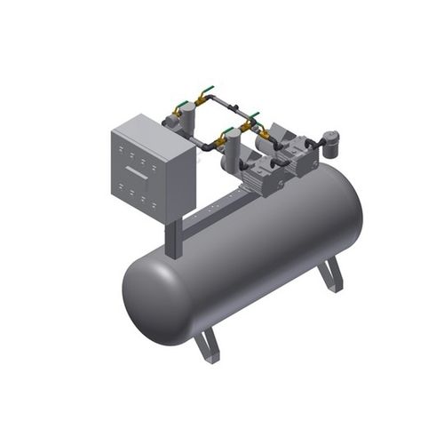 Sistema de vacío médico - MEDEVICE 2X12 PBO + FBD150 - Bgs General Srl - de paletas / manual / lubricado