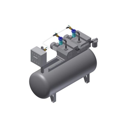 Bomba de vacío médica - MEDEVICE 2X102 PBO - Bgs General Srl - de paletas / lubricada