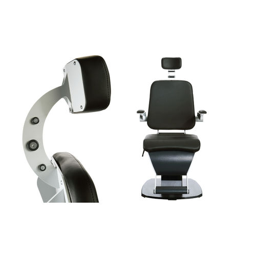 Sillón de reconocimiento de oftalmología - 1000-CH - S4OPTIK - eléctrico / de altura variable / con reposapiernas