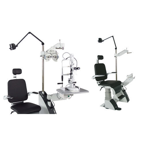 Unidad de refracción - 1000 COMBO - S4OPTIK - con sillón / con reposapiés / compacta
