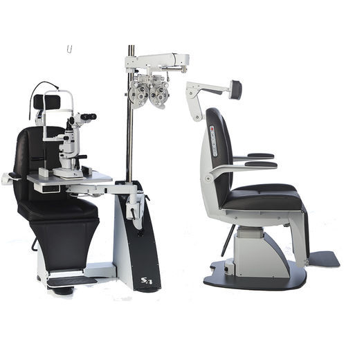 Unidad de refracción - 2500 COMBO  - S4OPTIK - con sillón / con reposapiés / compacta