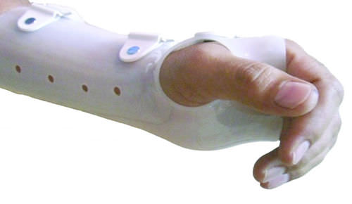 Férula para muñeca - Protunix - a medida / con orificio para el dedo pulgar