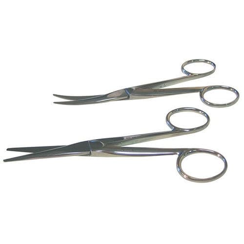 Tijera para cirugía - 600271 - Génia - de Mayo / para humanos / apta para autoclave