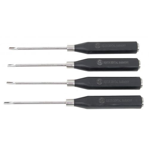 Elevador dental veterinario - STO-L4DL - Equus Dental - recto / para dientes de lobo / para fragmentos dentales