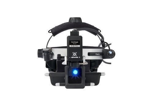 Equipo de exploración en oftalmología oftalmoscopio indirecto - Vantage Plus Digital - Keeler - frontal