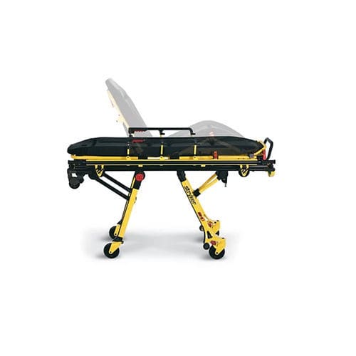 Carro camilla para ambulancias - M-1® - Stryker Emergency Care - manual / de altura variable / con respaldo regulable