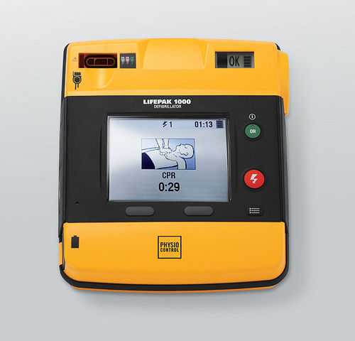 Desfibrilador externo automatizado - LIFEPAK® 1000 - Stryker Emergency Care - con monitor de ECG