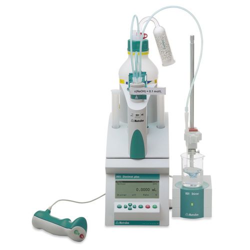 Unidad de dosificación de laboratorio - 865 Dosimat plus - Metrohm - para valoradores