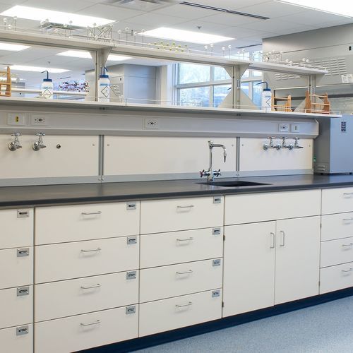Armario para mesa de laboratorio - B0000 - Labscape - de laboratorio / con puerta / con cajón