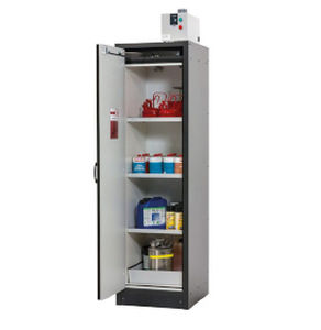Armario para líquido inflamable - Q90.195.120 - Labscape - de laboratorio / con puerta / gris
