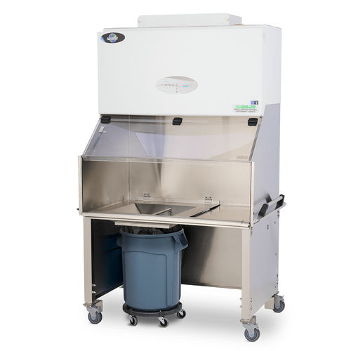 Cabina de seguridad microbiológica clase I - AllerGard™ - NuAire Laboratory Equipment - para jaulas de animales / móvil / con luz LED