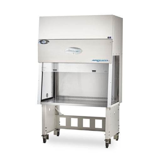 Estación de trabajo de microbiología - AireGard™ - NuAire Laboratory Equipment - de cultivo tisular / con ruedas / de flujo laminar