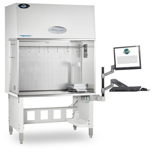 Estación de trabajo de laboratorio de pie - AireGard™ - NuAire Laboratory Equipment - con filtro HEPA / de flujo laminar