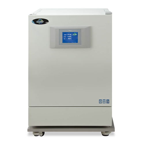 Incubadora de laboratorio de CO2 - NU-8625 - NuAire Laboratory Equipment - de cultivo celular / con ruedas / de acero inoxidable
