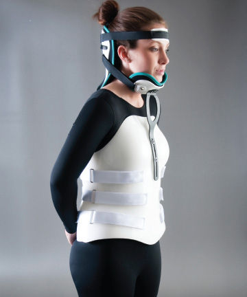 Corsé de sujeción cérvico-toraco-lumbo-sacro - Optec USA - para lordosis / de hipo halo
