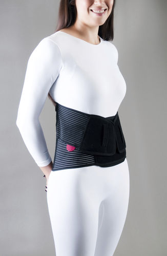 Faja de sujeción lumbosacra - Evotec  - Optec USA - para adulto / rígida / S