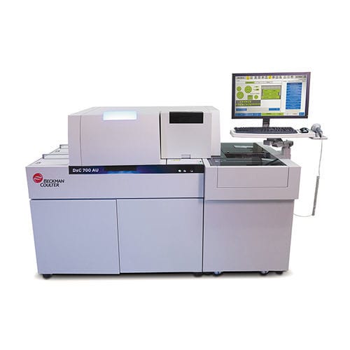 Analizador de quimica clinica automático - DxC 700 AU - Beckman Coulter - de mesa / con ESI / de laboratorio