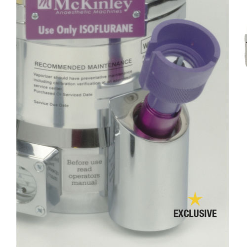 Evaporador de anestesia veterinaria - Mckinley - Everest Tecnovet - isoflurano