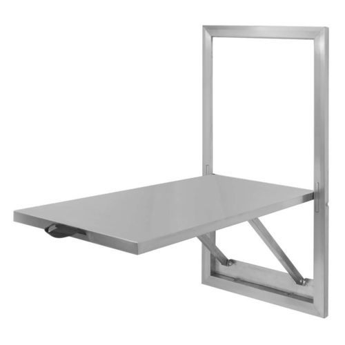 Mesa de reconocimiento veterinaria - NUN WALL - Everest Tecnovet - manual / de pared / plegable