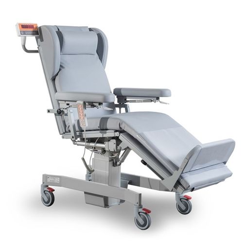 Sillón para hemodiálisis eléctrico - KELLY  - 5.9 Care Weighing Systems - de 3 secciones / para quimioterapia / con ruedas