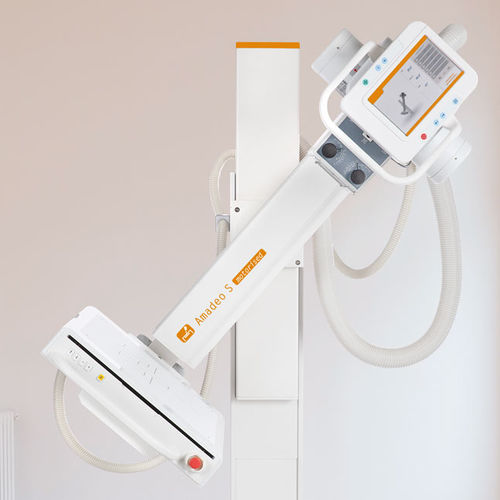 Sistema de radiografía digital - Amadeo S  - OR Technology - Oehm und Rehbein - para radiografía polivalente / sin mesa / con brazo portatubos pivotante
