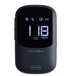Glucómetro automático - GLUCOCARD S onyx - Arkray - hematocrito / inalámbrico / Bluetooth