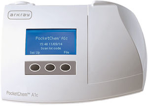 Analizador de hemoglobina glicada automático - PocketChem  - Arkray - para diagnóstico clínico / compacto / de sangre total