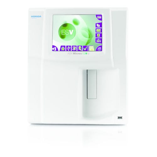 Analizador de hematología veterinario - ABX Micros ESV 60 - HORIBA - automático / de mesa / compacto