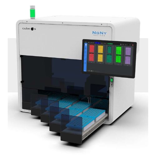Estación de trabajo de laboratorio para la clasificación de tubos - Cube S - HORIBA - para hematología / de hemostasis / de química clínica
