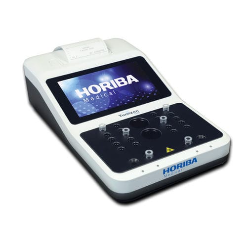 Analizador de coagulación semiautomático - Yumizen G405 - HORIBA - 4 canales / cromogénico / PT