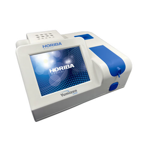 Analizador de quimica clinica semiautomático - Yumizen CA40 - HORIBA - de mesa / compacto / con pantalla táctil