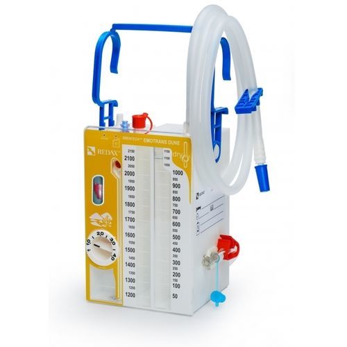 Aspirador quirúrgico mecánico - Drentech™ Emotrans Dune - Redax - para drenaje quirúrgico y desbridamiento / con toma de vacío