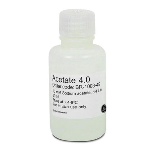 Reactivo solución tampón - Acetate 4.0 - GE Healthcare Life Sciences - para biología molecular / líquido / de pH